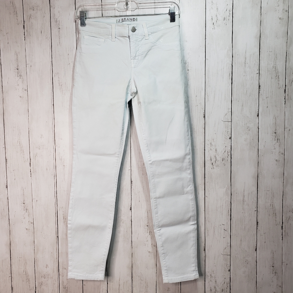 J. Brand Women's Skinny Jeans Powder Blue Low Rise Size 25.